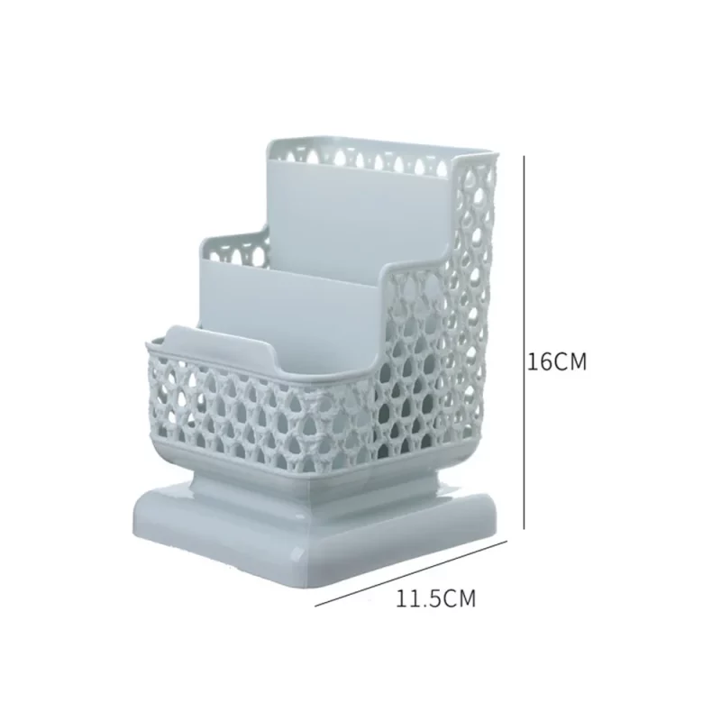 School Stationery Organizer Multifunction Desktop Sundries Storage Box Cosmetics Case Mobile Phone Holder Office Supplies