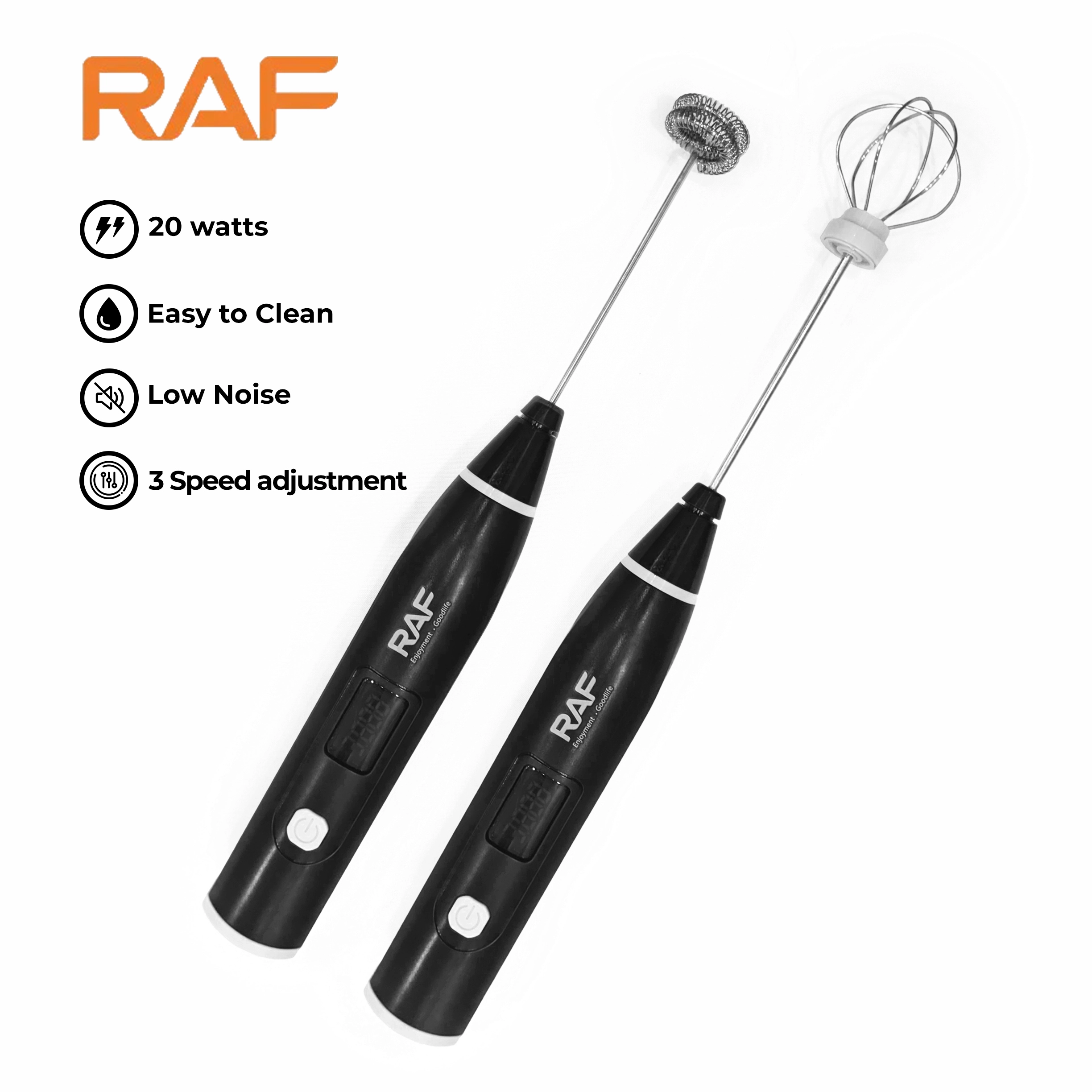 2 in 1 Electric Rechargeable Coffee Beater & Milk Frother and Foamer USB Charging Handheld Egg Beater & Coffee Beater Stir Baking Cream Foaming
