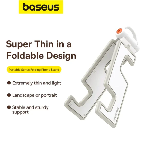 Key Chain Mobile stand by Baseus Portable Series Folding Phone Stand