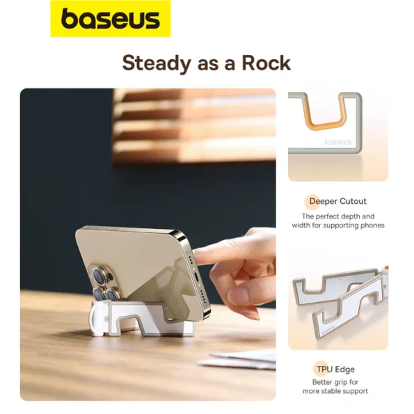 Key Chain Mobile stand by Baseus Portable Series Folding Phone Stand